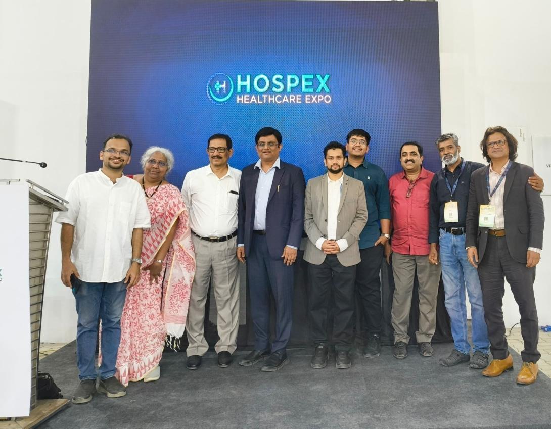 Amit Gandhi at Hospex India Healthcare Expo
